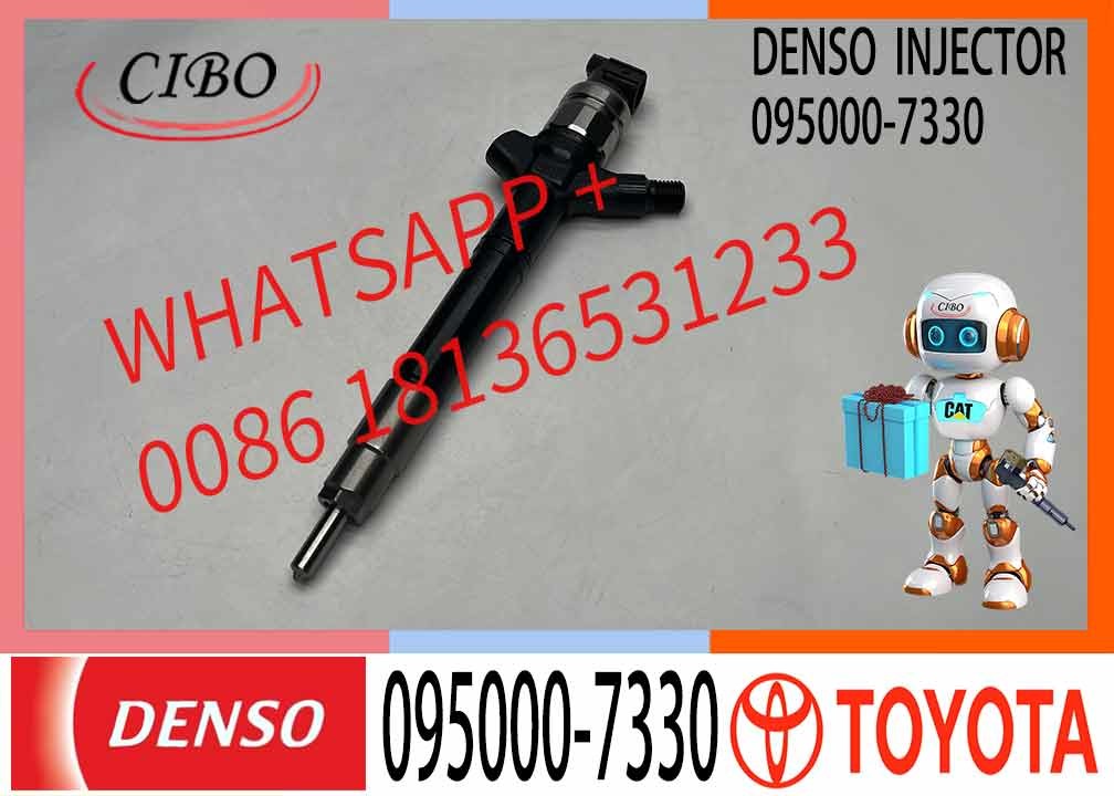 High Quality Common Rail Injector 095000-7330 095000-7680 095000-7690 for 1VD Diesel Nozzle Assembly