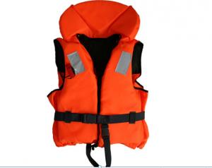China 200D Polyester Oxford Marine Life Jacket 100N With YKK Zipper on sale