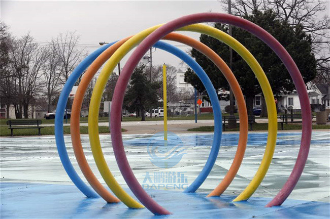Children Water Park Water Rings Spray Toys, 4 Pieces as a set