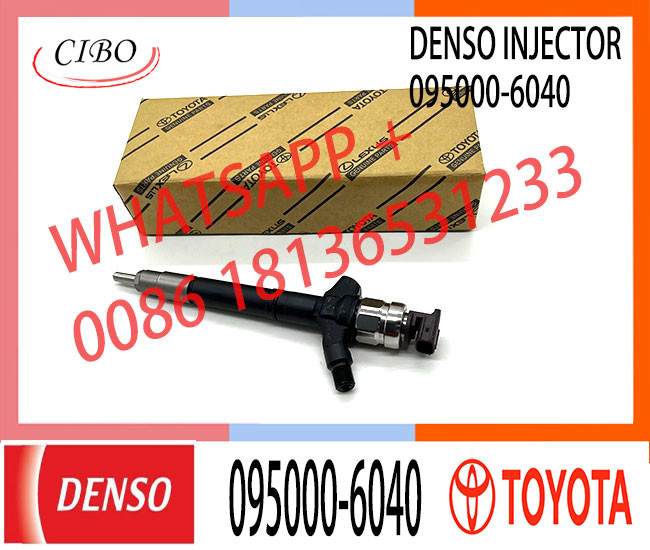 Common Rail Injector 236700R020 23670-0R020 Diesel Fuel Injector Nozzle 095000-6040 for Toyota