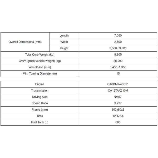 6*4 10 Wheels 420HP FAW J6 Truck Chinese Brand 120km/h