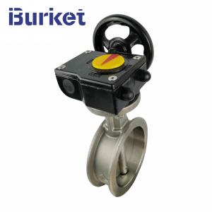 Quality Good Price High Quality Wafer stainless steel 8 inch worm manual butterfly valve Ductile wholesale