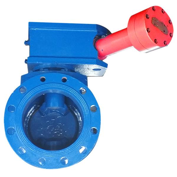 Self Cleaning Half Ball Valve / Cast Iron Ball Valve Easy Long Distances Control