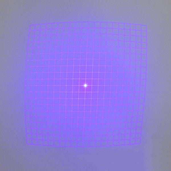 Square Grid Particular Light Spot DOE Laser Module 520nm Line Style