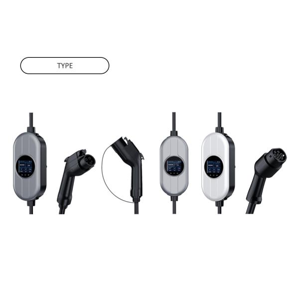 Type 1 Portable EV EVSE Home Charger 50Hz 60Hz Rohs Compliant