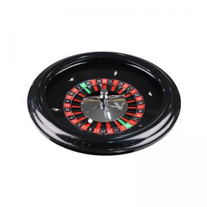 China OEM Casino Roulette Wheel Game Handcrafted Professional Entertainment on sale