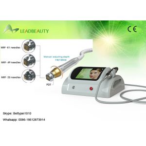 Quality CW / Pulse Mode Fractional RF Microneedle Machine with 25 / 49 / 81 pins wholesale