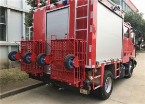 Quality 5 Seats 4×2 Driving 2700L Foam Fire Truck with FIAT IVECO ML 100E22 Chassis wholesale