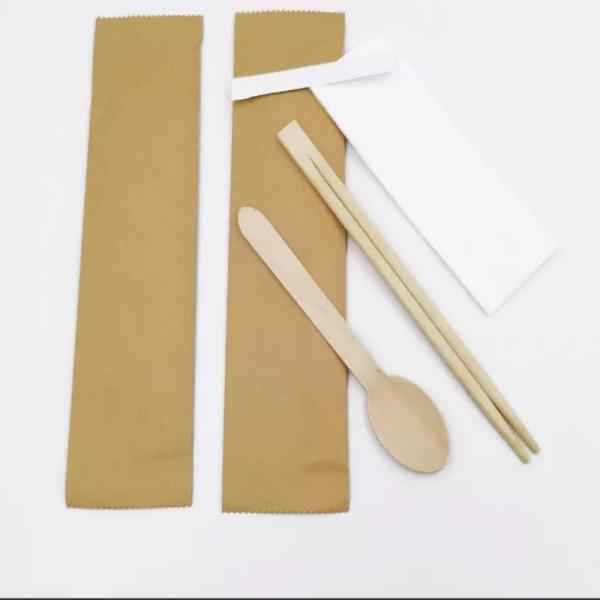 160 mm wholesale 100% environmentally friendly wooden knife fork spoon napkin pepper with chopsticks & toothpick