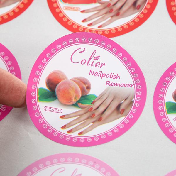 Custom Printed Paper Stickers Cheap Eco-Friendly Self-Adhesive Labels Business Stickers