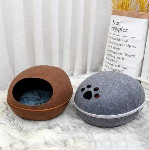 Quality Handmade 100% Merino Fleece Cat Bed For Kittens wholesale