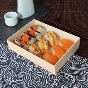 China 120*120*36mm Sushi Takeaway Boxes Bakery Pastry Cheese And Charcuterie Box on sale