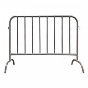 China Durable Alloy Folding Steel Metal Barricade Crowd Barrier Fence Removable on sale