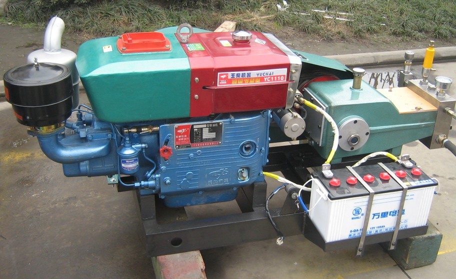 7.5kw Electric Motor Drive High Pressure Hydro Test Pump For Tube