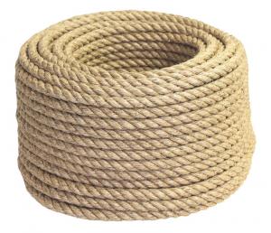 China sisal rope Twisted Packaging Rope Length 0-1000m for different packaging needs on sale