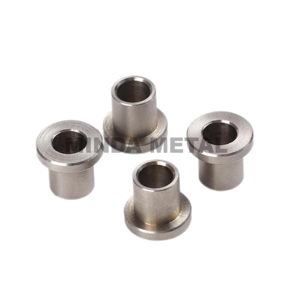 304 Stainless Steel Sintered Iron Bush CNC Lathe Parts Sleeve Shaft Flange Sleeve