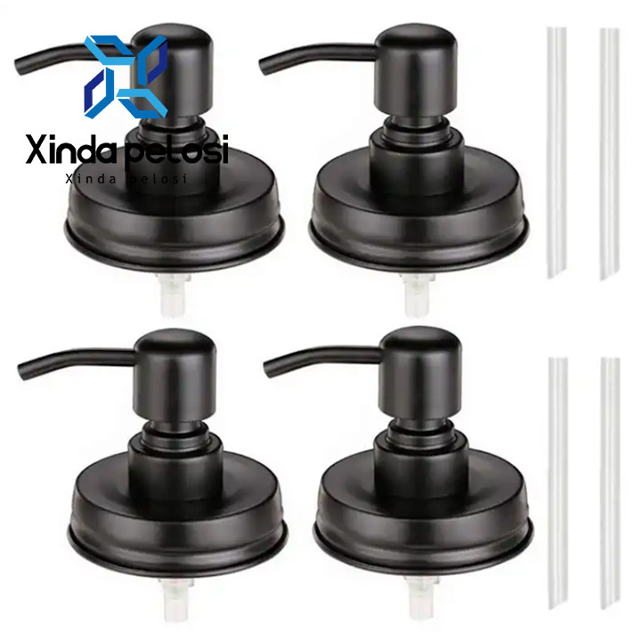 Factory Price Hot Sale Hand Press Type Plastic Bottle Black Kitchen Liquid Soap Dispenser