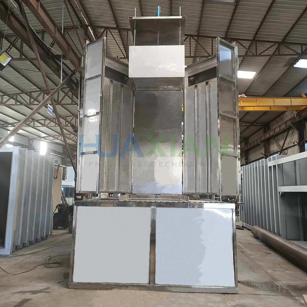 Automatic Broccoli Ice Injector 2mins Fast Processing For Vegetable Farm