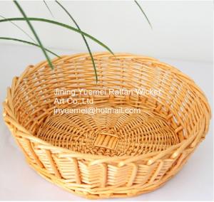 China wicker storage basket wicker fruit basket wicker bread basket willow fruit basket willow bread basket Christmas basket on sale