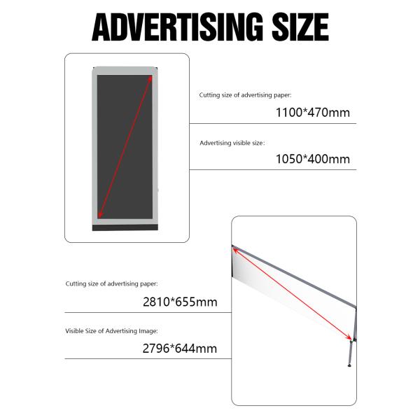 KABU Advertising Barrier Gate: 3~5 Meters Customizable
