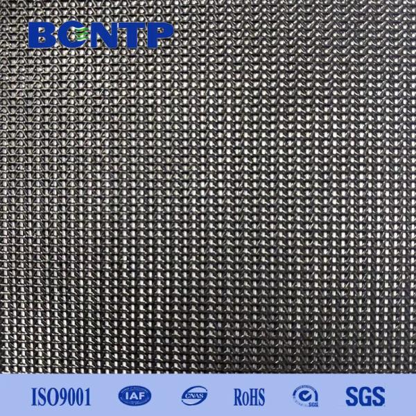 BLACK color PVC Mesh Fabric Poly Vinyl Fabric 1000D 1818 high strength for shopping cart material in roll