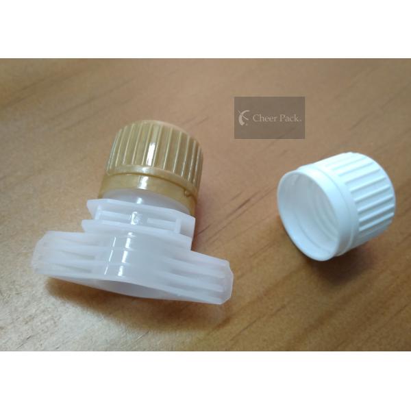 Customized Pour Spout Caps Screw Cap Type For Juice Pouch Bags