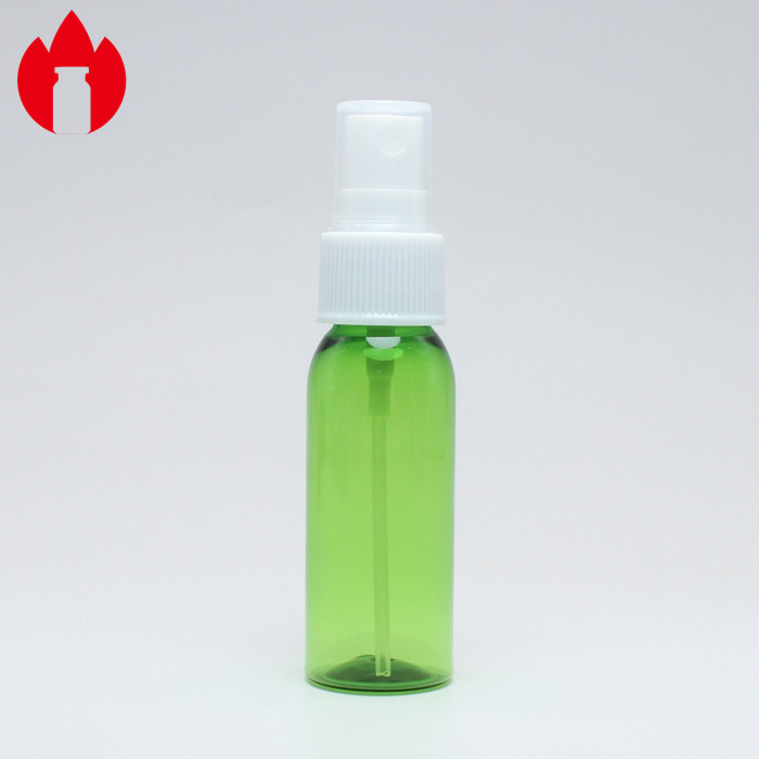 Green Transparent Cosmetic Packaging 30ml Screw Top Vials