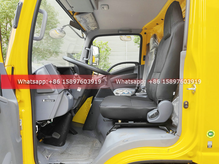 Philippines KV100 ISUZU Hydraulic Telescopic Boom Elevating High Altitude Working Height Aerial Work Platform Truck 33 Meter