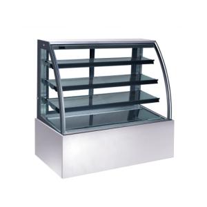 China Commercial Bakery Pastry Display Cases Glass Dessert Refrigerator on sale