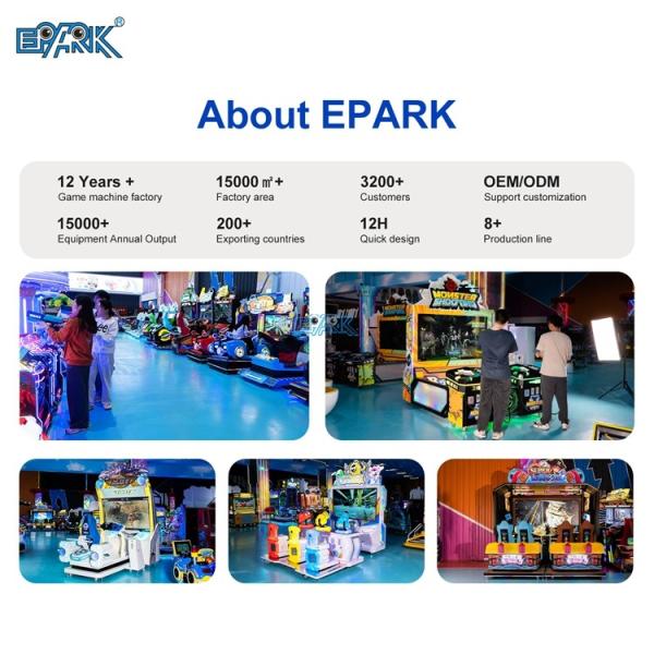 Monster Shooting Arcade Game Machine Coin Operated Game Metal