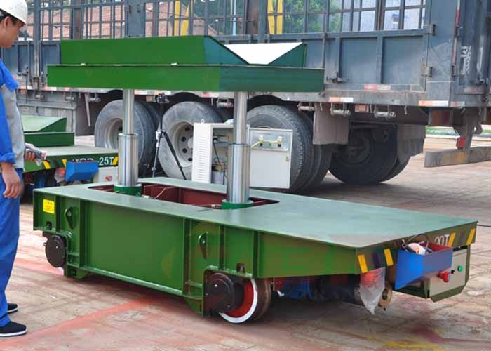 Aluminum Coil Dc Motor 20m/Min Battery Transfer Cart