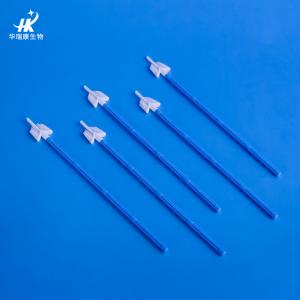 China Medical Steril Cells sampling swab stick Disposable Sterile Test Swab Biopsy Cervical Brush on sale