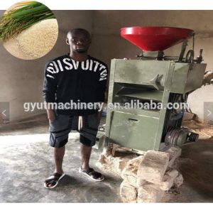Manufacturing Plant Rice Huller with Rubber Rollers Rice Milling Whitening