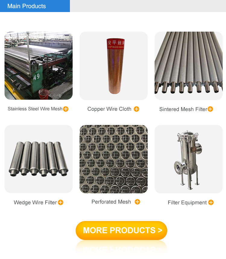 304 316 316l Sintered Stainless Steel Filter For Solid Chemical Filtration