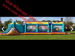 China Assault course Inflatable Obstacle Course on sale