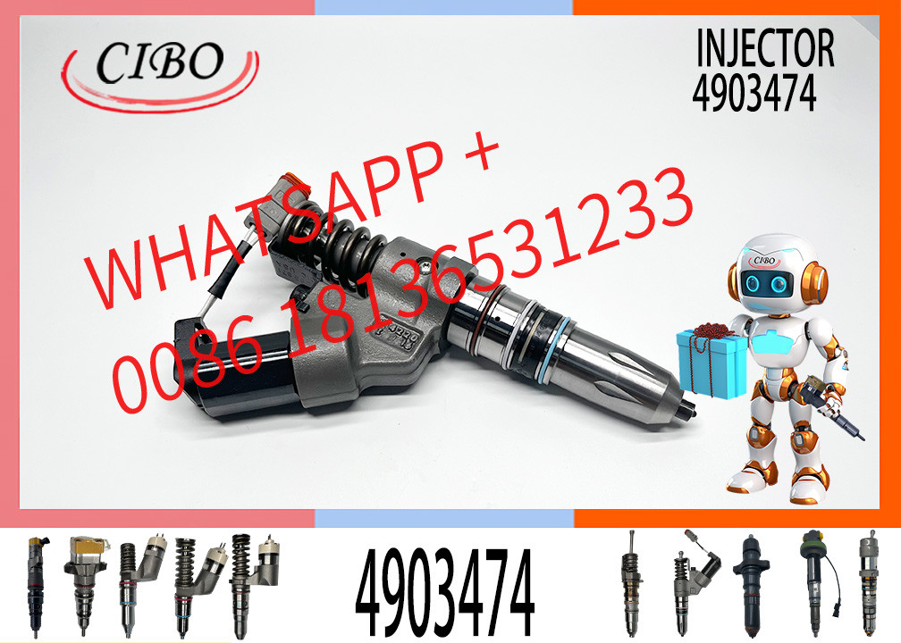 Genuine Diesel Fuel Injector 4026222 4903472 4903319 4061851 3411845 for Cummins QSM11 M11 ISM Engine