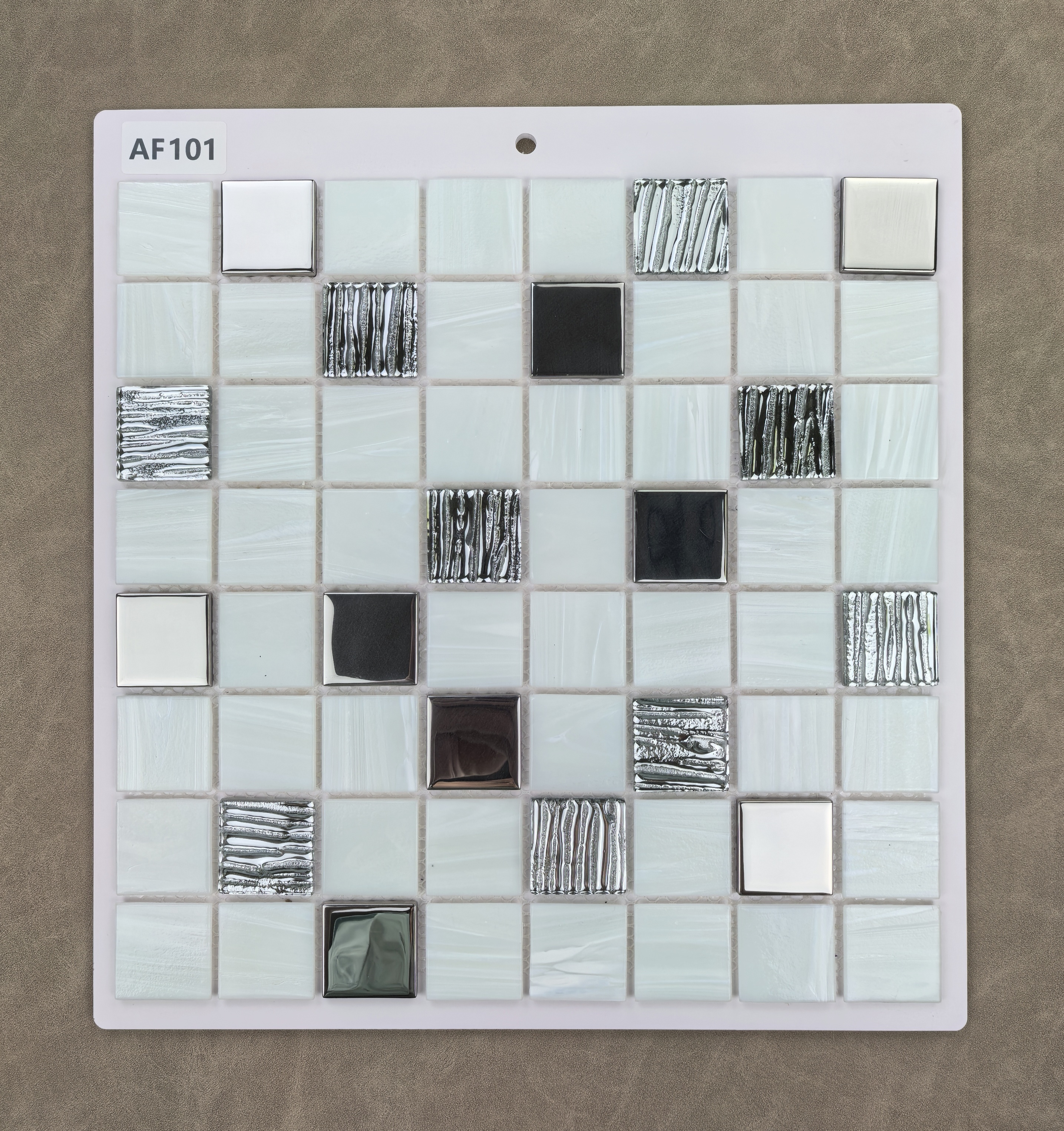 304x304mm Interior Wall Glass Swimming Pool Mosaics For Decoration and Project