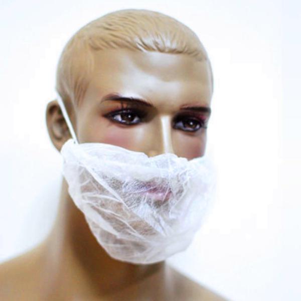 Disposable Nonwoven Beard Cover ISO CE Certified Eco-Friendly