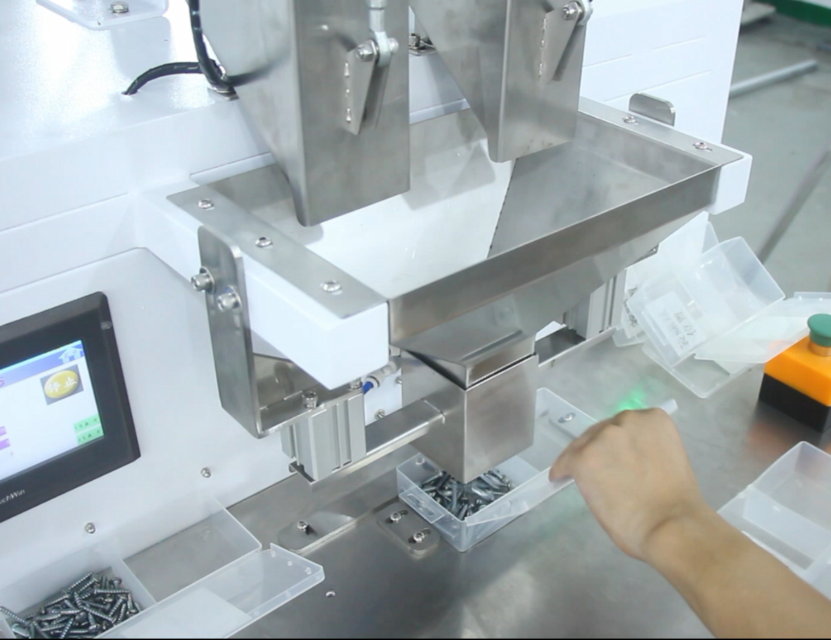Direct Sale Automatic Counting Equipment Hardware Screw Nuts Automatic Feeding Double Disc Counting Packing Machine