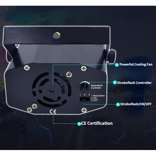 Mini Laser Lights DJ Disco Stage Light with Remove Control, Laser Stage Light Projector is Good Choose for Home Party
