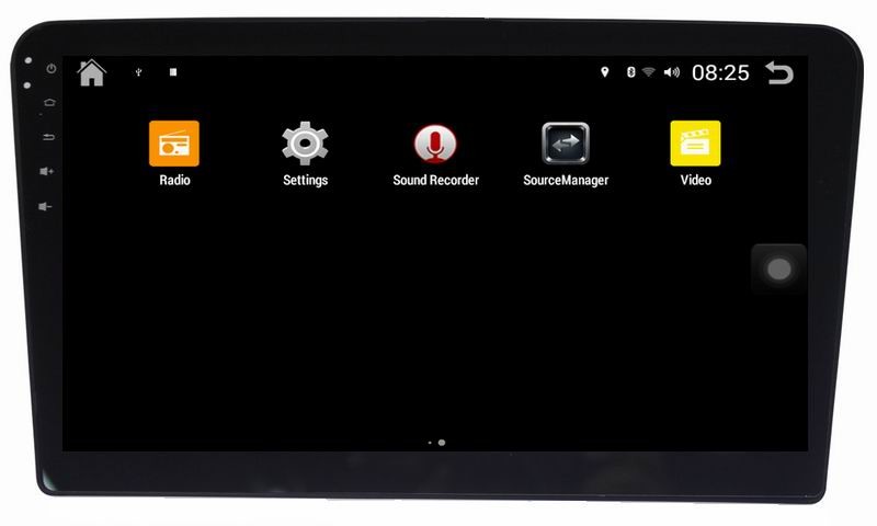 Ouchuangbo car multi media android 4.4 for Volkswagen Santana 2013 with gps navi big screen resolution 1024*600