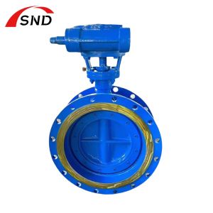 CF8 Turbine Large Diameter Butterfly Valves Stainless Steel