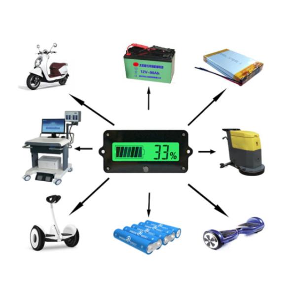 6mA Lifepo4 Battery SOC Coulometer Condition Indicator 8-80V 100A