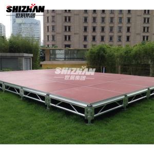 China Custom Aluminum CE Portable Outdoor Event Stage platform Used aluminum Folding Mobile Event Stages For Sale on sale