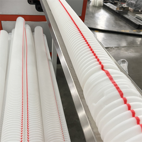 HDPE PP Double Wall Corrugated Pipe Extruder Machine