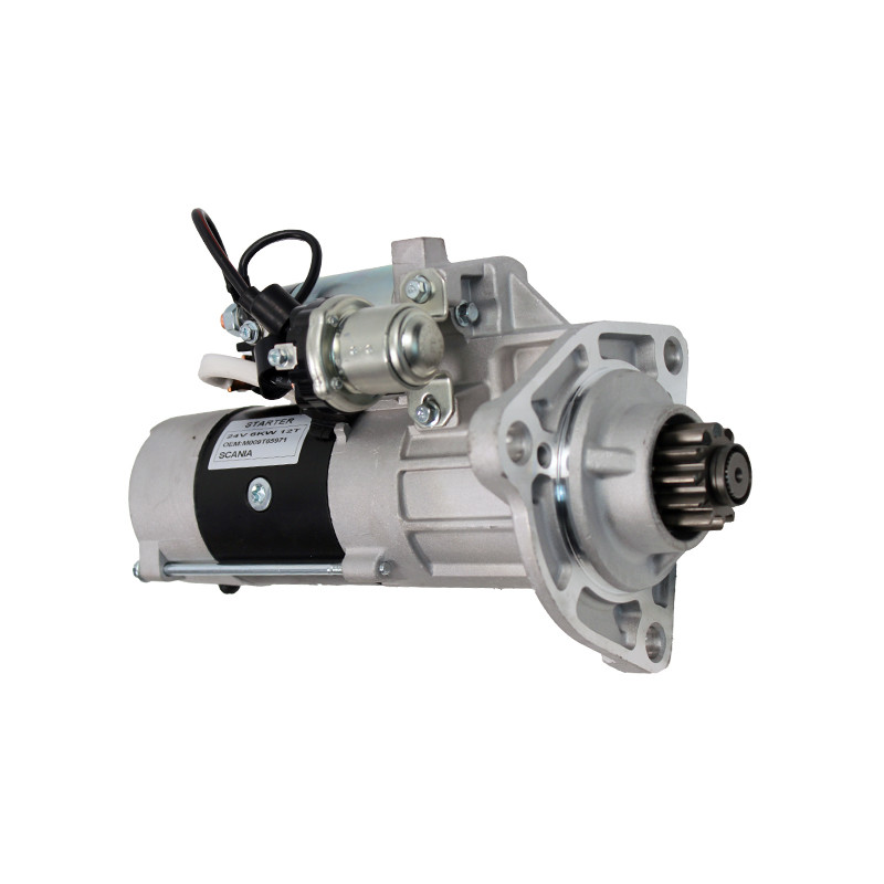 Scania Diesel Engine Parts 24V 12T 6KW Motor Starter M009T65971