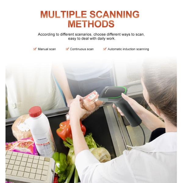 Good Price Handheld Wired Lecteur Code bar Use with Pos Machine for Pos Systems