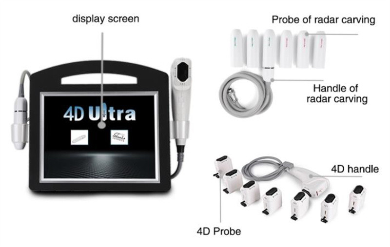 2 In 1 4d Hifu Machine Skin Tightening Wrinkle Removal