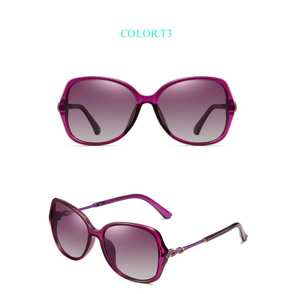 TAC Anti UV Elegant Small Face Custom Polarized Sunglasses