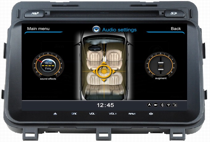 Ouchuangbo S100 Platform Car Navi DVD Radio for Kia Optima with Stereo System 3GWifi Bluetooth OCB-345